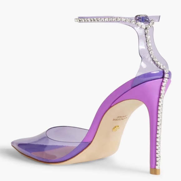 Stuart Weitzman Crystal Pumps